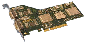 Myricom 10 Gigabit Ethernet Adapter with two 10GBase-CX4 Network Ports - Part ID: 10G-PCIE2-8B2-2C