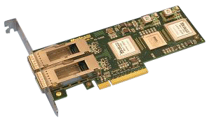 Myricom 10 Gigabit Ethernet Adapter with two QSFP Network Ports - Part ID: 10G-PCIE2-8B2-2QP