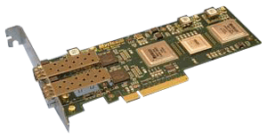 Myricom 10 Gigabit Ethernet Adapter with two SFP+ Network Ports - Part ID: 10G-PCIE2-8B2-2S