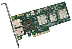 Myricom 10 Gigabit Ethernet Adapter with Dual 10GBASE-T Ports - Part ID: 10G-PCIE2-8C2-2T