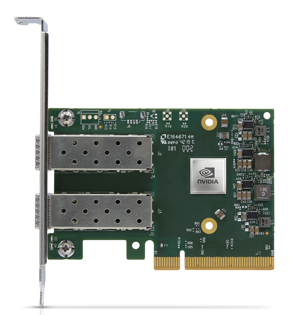 Mellanox ConnectX-6 Lx EN Dual Port 25Gb Ethernet Adapter Card - PCIe 4.0 x8, No Crypto, Secure Boot - Part ID: MCX631102AS-ADAT