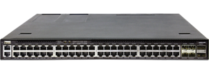 Edgecore EPS202 AS4630-54PE 48-Port 1GBASE-T Bare Metal Switch with 4x 25G SFP28 Uplink Ports and 2x 100G QSFP28 Stacking Ports, ONIE - Part ID: 4630-54PE-O-AC-F-US