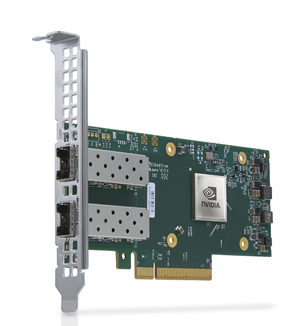 Mellanox ConnectX-6 Dx EN Dual Port 25Gb Ethernet Adapter Card - PCIe 4.0 x8, Crypto and Secure Boot - Part ID: MCX621102AC-ADAT