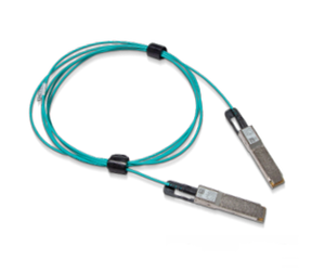 Mellanox VCSEL-Based Active Fiber Cable, IB HDR, 200Gb/s, QSFP56, LSZH, 100 meters, Part ID: MFS1S00-H100E