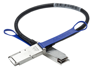 Mellanox Passive Copper Cable, Ethernet, 40GbE, 40Gb/s, QSFP, 4 meters, Part ID: MC2210126-004