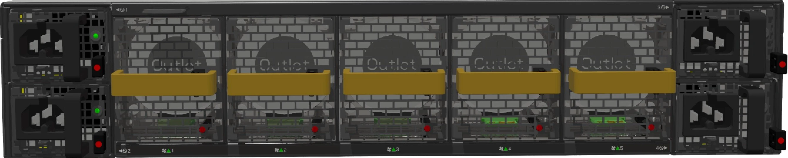 Q3200-RA Rear View
