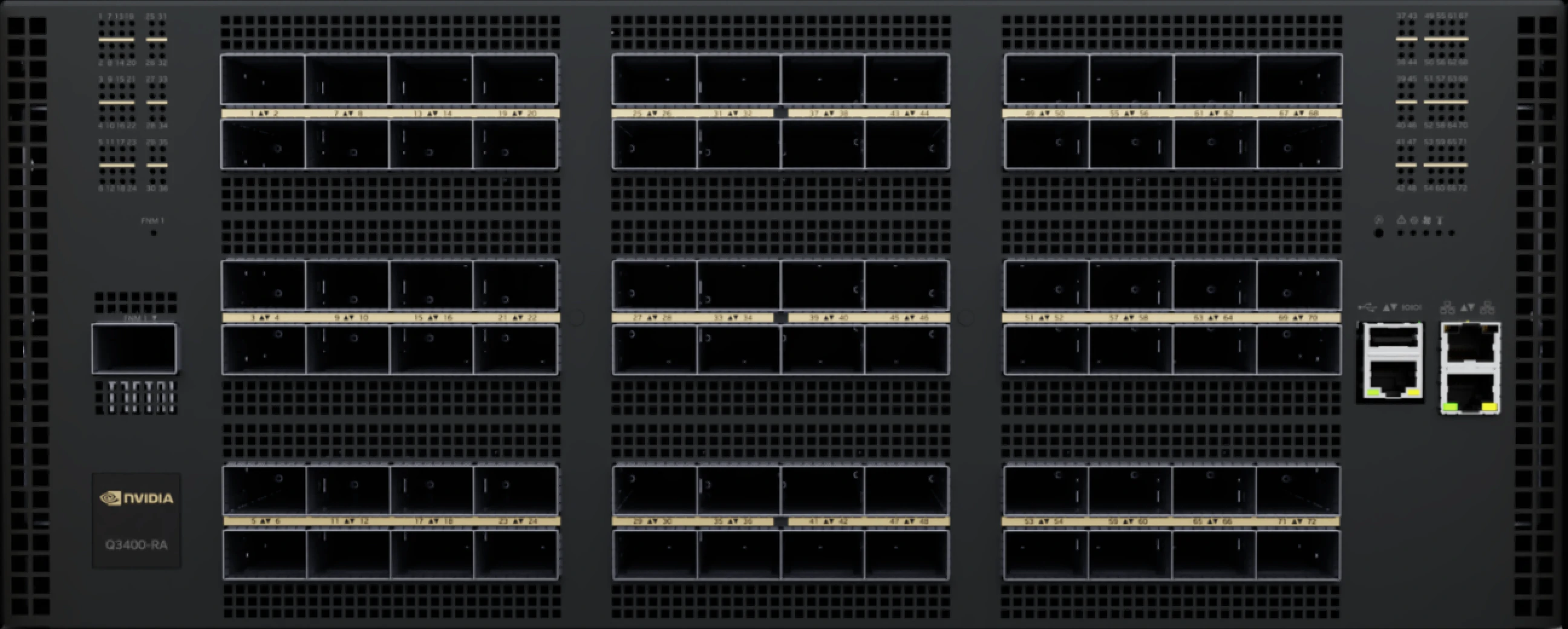 Q3400-RA Front View