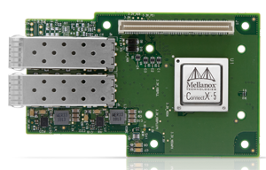Mellanox ConnectX-5 EN Dual Port 25 Gigabit Ethernet Adapter Card for OCP 2.0 Type 1 with Host Management - Part ID: MCX542B-ACAN