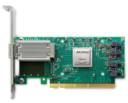 Mellanox ConnectX-5 EN Single Port 50 Gigabit Ethernet Adapter Card, PCIe 3.0 x16 - Part ID: MCX515A-GCAT