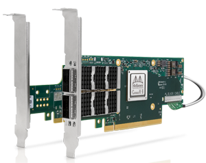 Mellanox ConnectX-6 EN Dual Port 100Gb Ethernet Adapter Card - Socket Direct 2x PCIe 3.0 x16 - Part ID: MCX614106A-CCAT