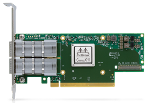 Show product details for Mellanox ConnectX-6 VPI Dual Port HDR 200Gb/s InfiniBand & Ethernet Adapter Card, PCIe 3.0/4.0 x16 - Part ID: MCX653106A-HDAT