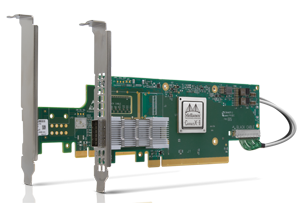 Mellanox ConnectX-6 EN Single Port 200Gb Ethernet Adapter Card - Socket Direct 2x PCIe 3.0 x16 - Part ID: MCX614105A-VCAT