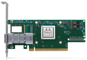 Show product details for Mellanox ConnectX-6 VPI Single Port HDR 200Gb/s InfiniBand & Ethernet Adapter Card, PCIe 3.0/4.0 x16 - Part ID: MCX653105A-HDAT