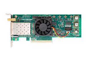 Myricom E-Class 10 Gigabit Ethernet Adapter with K35 FPGA, 2 SFP+ Network Ports and DBL Software - Part ID: 10G-PCIE3-8EL-2S+DBL